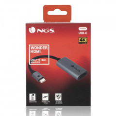 Adaptateur NGS Wonder HDMI Type-C / HDMI 4k - Noir - Informa