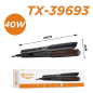 Fer à Lisser & Boucler 2 en 1 40W CIAOBOSI TX-39693 - Noir Fer à Lisser & Boucler 2 en 1 40W CIAOBOSI TX-39693 - Noir