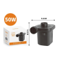 Pompe à air électrique portable CIAOBOSI CX-03235 – 50 W, noir