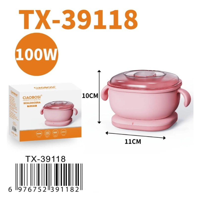 Chauffe cire CIAOBOSI TX-39118 – portable en silicone