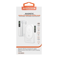 Power Bank 10000mAh Câble USB-C/Lightning XSSIVE XSS-PB43W -