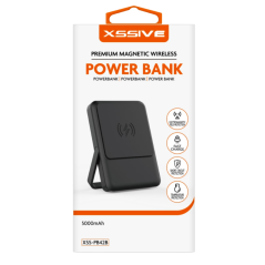 Power Bank Magnétique 5000mAh XSSIVE XSS-PB42B - Noir - Alim