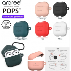 Coque de Protection En Silicone ARAREE Pops - AirPods 3 - Au