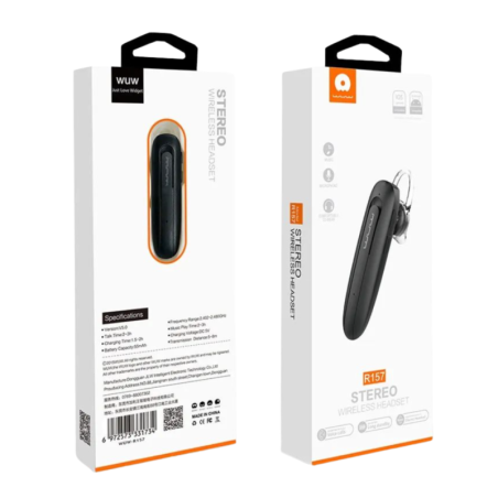 Écouteurs Bluetooth Stereo Wireless Headset (WUW-R157) - Aud