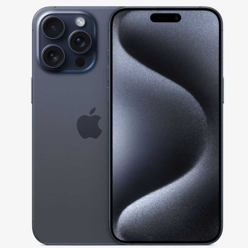iPhone 15 Pro Max 256 Go Titane Bleu - Grade A (Ecran Reconditionné)