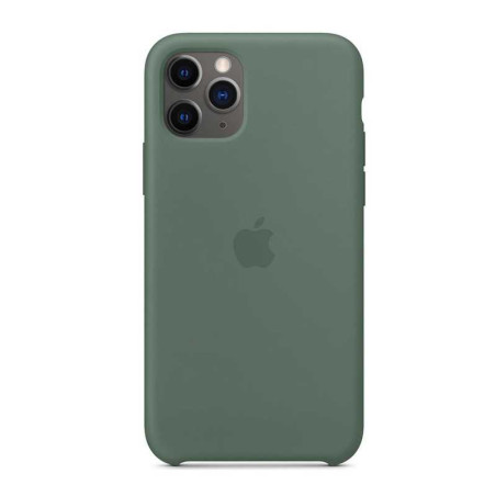 Coque en Silicone iPhone 11 Pro Vert Pinède (Apple) - Protec