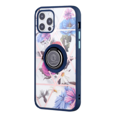 Coque pour iPhone 12 Pro au design moulé unique avec anneau 