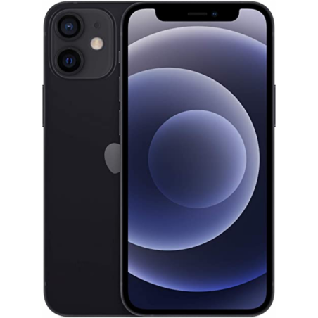 iPhone 12 Mini 64 Go Noir - Grade AB avec Boite et Accessoires