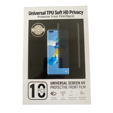 Film Protection Confidentialité Universel TPU HD 12cm*18cm- 