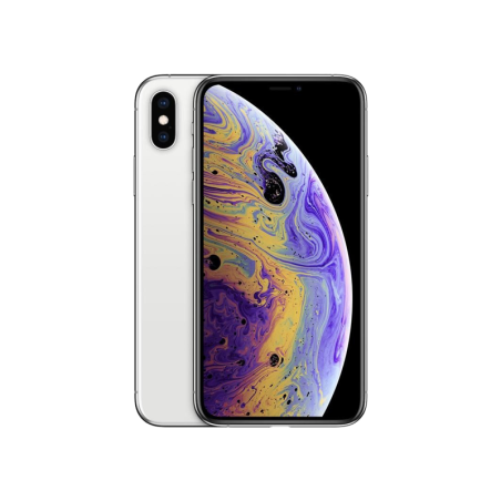 iPhone XS 64 Go Argent - Grade A avec accessoires