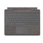 Housse/Clavier Microsoft Signature Platinum avec Support pour Surface Pro 8/9 - QWERTZ Keyboard