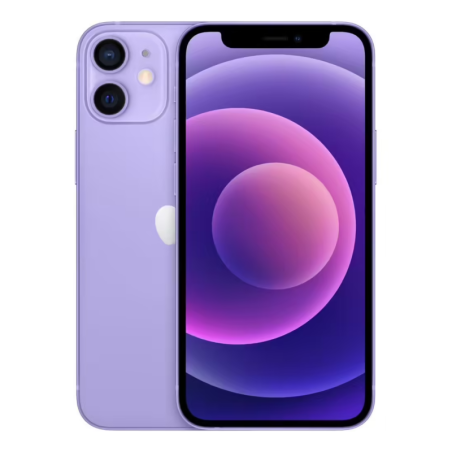 iPhone 12 Mini 64 Go Violet - Grade A avec Boîte et Accessoires