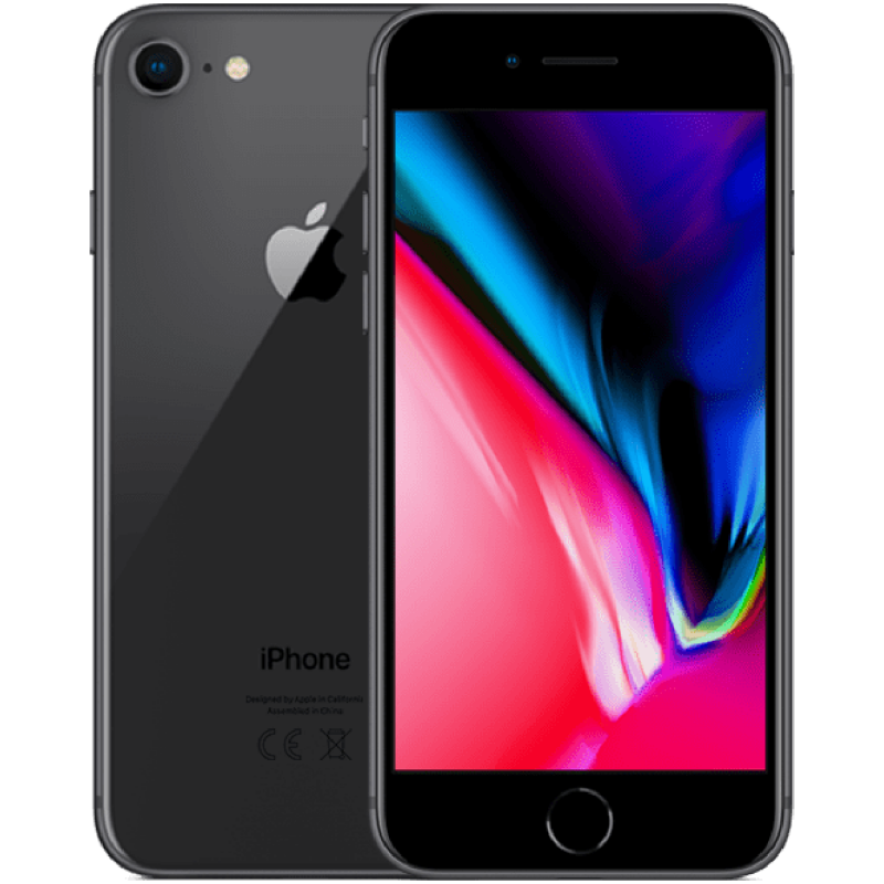 iPhone 8 64 Go Gris - Grade AB avec Boîte et Accessoires iPhone 8 64 Go Gris - Grade AB avec Boîte et Accessoires