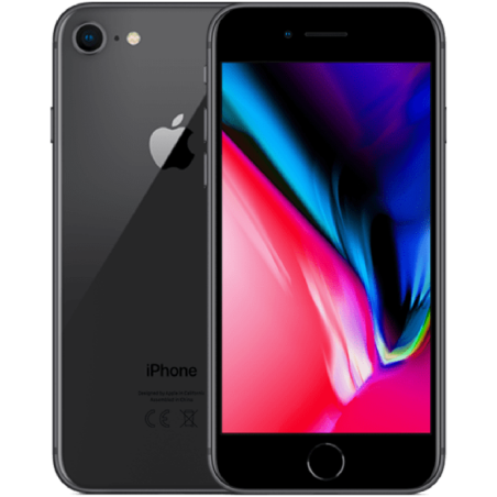 iPhone 8 64 Go Gris - Grade AB avec Boîte et Accessoires