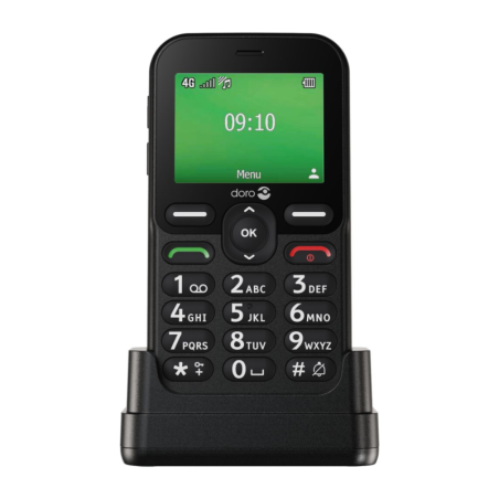 Téléphone Portable Doro Leva E10 - Noir - Neuf