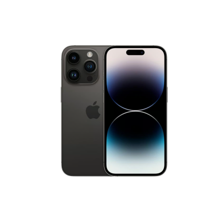 iPhone 14 Pro 128 Go Noir Sidéral - Grade A avec boîte et accessoire — Reconditionné Garanti 12 mois · Smarty Paris