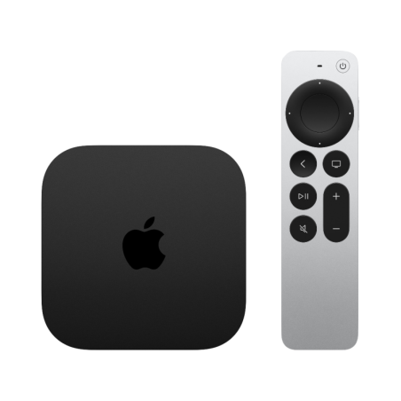 Apple TV 4K 64Go WiFi 3e génération Noir MN873FD/A - Neuf - Tablette R