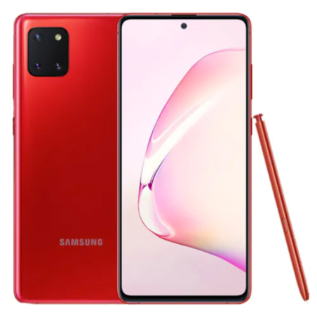Samsung Smartphone Galaxy Note 10 Lite 4G – 128GB Red · Refurbished
