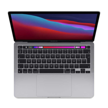 MacBook Pro 13" A2338 2020 16 Go/512 Go SSD - Apple M1 - Gris - AZERTY