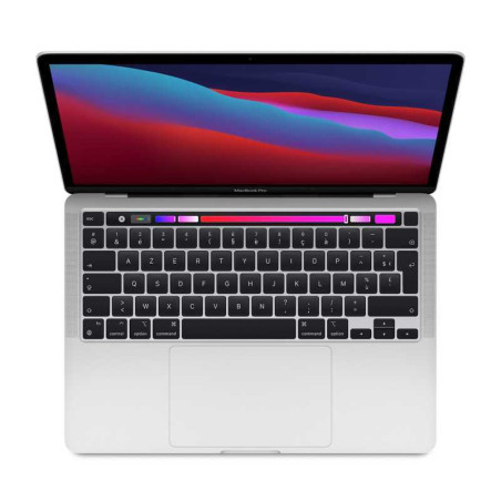 MacBook Pro 13" A2338 8 Go/256 Go SSD - Apple M1 - Argent - AZERTY - G