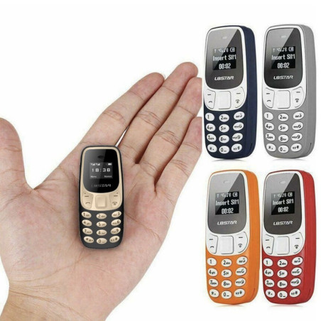 Téléphone mini ECO L8STAR BM10 – Or