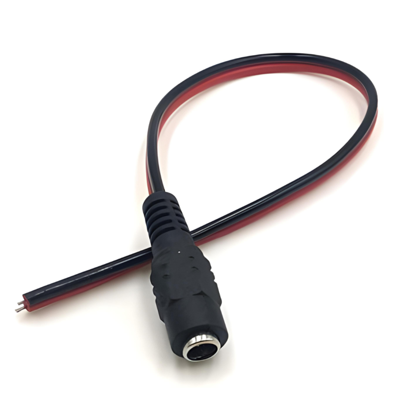 DC Power Cable Female 12V 2.1 x 5.5mm – 0.084m DC Power Cable Female 12V 2.1 x 5.5mm – 0.084m