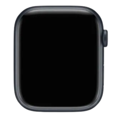 Apple Watch Nike Series 7 GPS 45mm Noir (Sans Bracelet et Accessoires)
