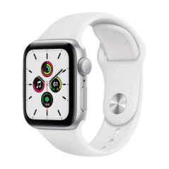Apple Watch Series 5 Cellulaire 44mm Argent Acier Inoxydable Sans Brac