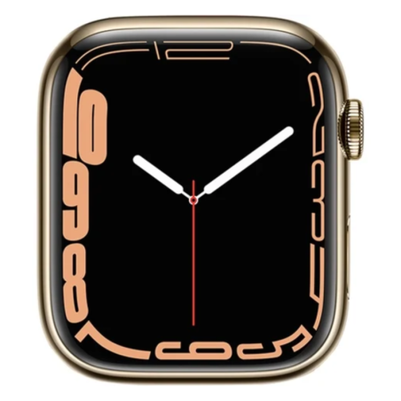 Apple Watch Series 7 Cellulaire 45mm Aluminium Lumière Stellaire (Sans