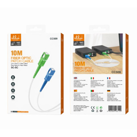 Câble fibre optique SC-SC Ellietech CC509 10 m