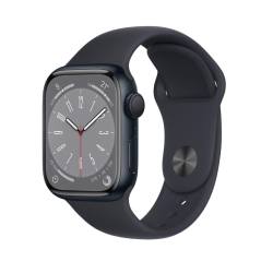 Montre Connectée Apple Watch Series 9 GPS 45mm Minuit Aluminium avec B