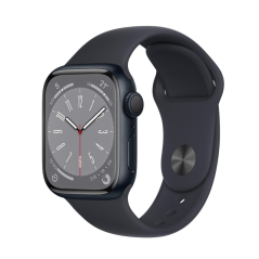 Montre Connectée Apple Watch Series 9 GPS 45mm Minuit Aluminium avec B