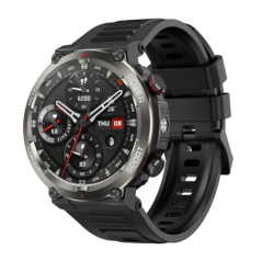 Montre connectée 1,45" avec étanche IP68 Blackview W50 pro - Noir - Ta