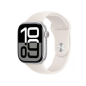 Montre Connectée Apple Watch Series 10 GPS 46 mm Blanc Aluminium - Grade A ()*