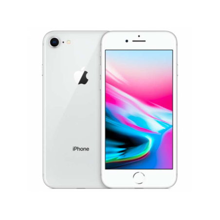 iPhone 8 64 Go Argent - Grade A avec Boîte et accessoires - Smartphone