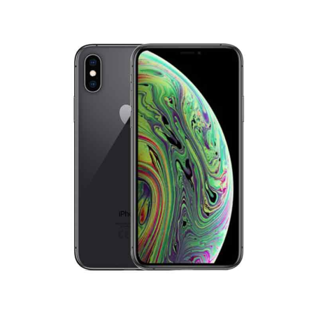 iPhone XS 64 Go Gris - Grade A avec Boîte et Accessoires - Tablette Re