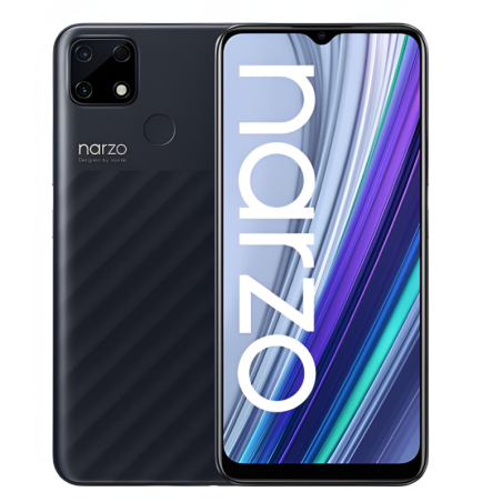 Realme Narzo 30A 64 Go Noir - Grade A avec Boîte et Accessoires - Smar