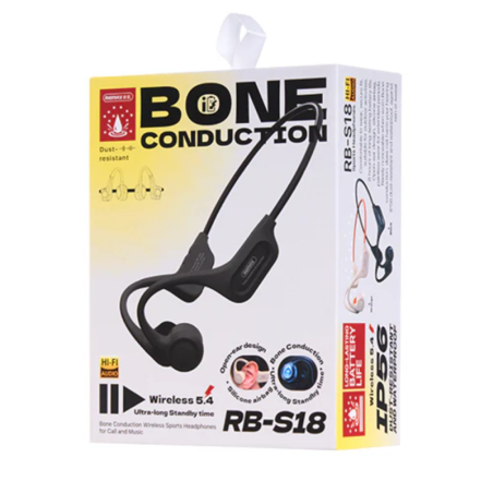 Écouteurs de Sport sans Fil Conduction Osseuse Remax RB-S18 - Noir