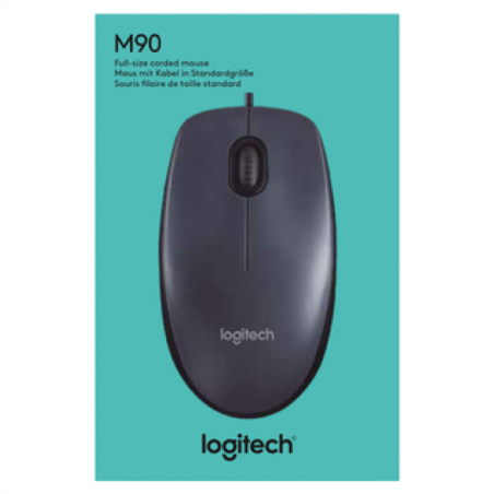 Souris Optique Filaire Logitech M90 - Noir | Smarty Paris 18