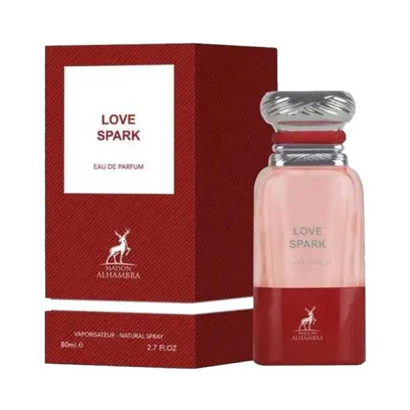 Eau de parfum Maison Alhambra Love Spark – Unisexe 80 ml Eau de parfum Maison Alhambra Love Spark – Unisexe 80 ml
