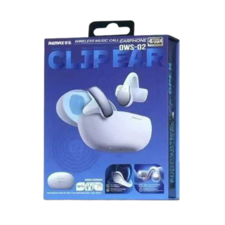 Écouteurs Sans Fil Remax OWS-02 - Blanc - Audio Ref G4578 | Smarty Par