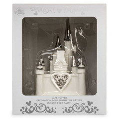 Décoration de gâteau de mariage château de Fantasyland Disney - 10 cm