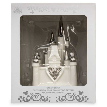 Décoration de gâteau de mariage château de Fantasyland Disney - 10 cm