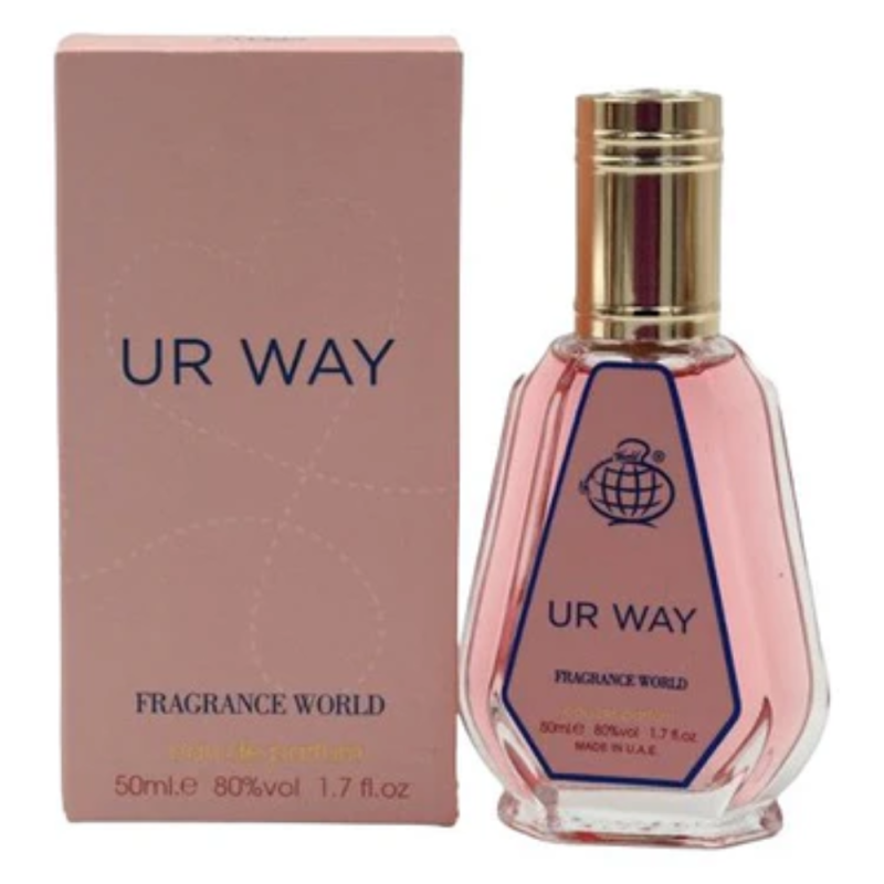 Eau de Parfum Fragrance World Ur Way - pour femme - 50ml Eau de Parfum Fragrance World Ur Way - pour femme - 50ml