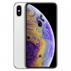iPhone XS 64 Go Argent - Reconditionné grade AB avec accessoires | Smarty Paris