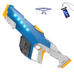 Pistolet à Eau Électrique Puissant – Avec Effets de Lumière + Lunettes