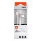 JBL Écouteurs Tune 110 JBLT110WHT – Jack 3,5 mm Blanc JBL Écouteurs Tune 110 JBLT110WHT – Jack 3,5 mm Blanc