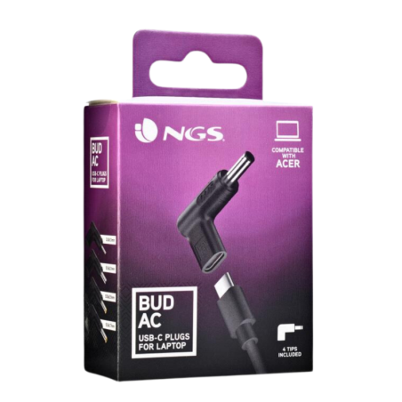 4 Connecteurs Type-C pour les ordinateurs portables Acer - NGS BUD-AC