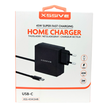 Chargeur Ordinateur USB-C 45W XSSIVE XSS-45W2MB - Alimentation Ref A27
