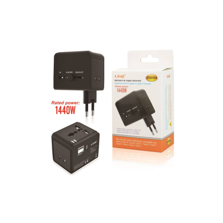 Adaptateur Universel Prise Multifonction - LinQ ATQ2358 - Supports Ref